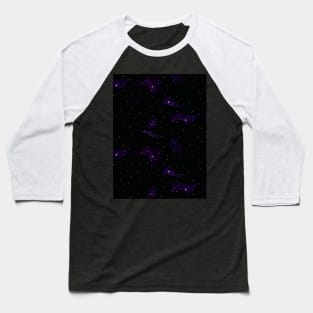 Space, galaxy, universe print. Baseball T-Shirt